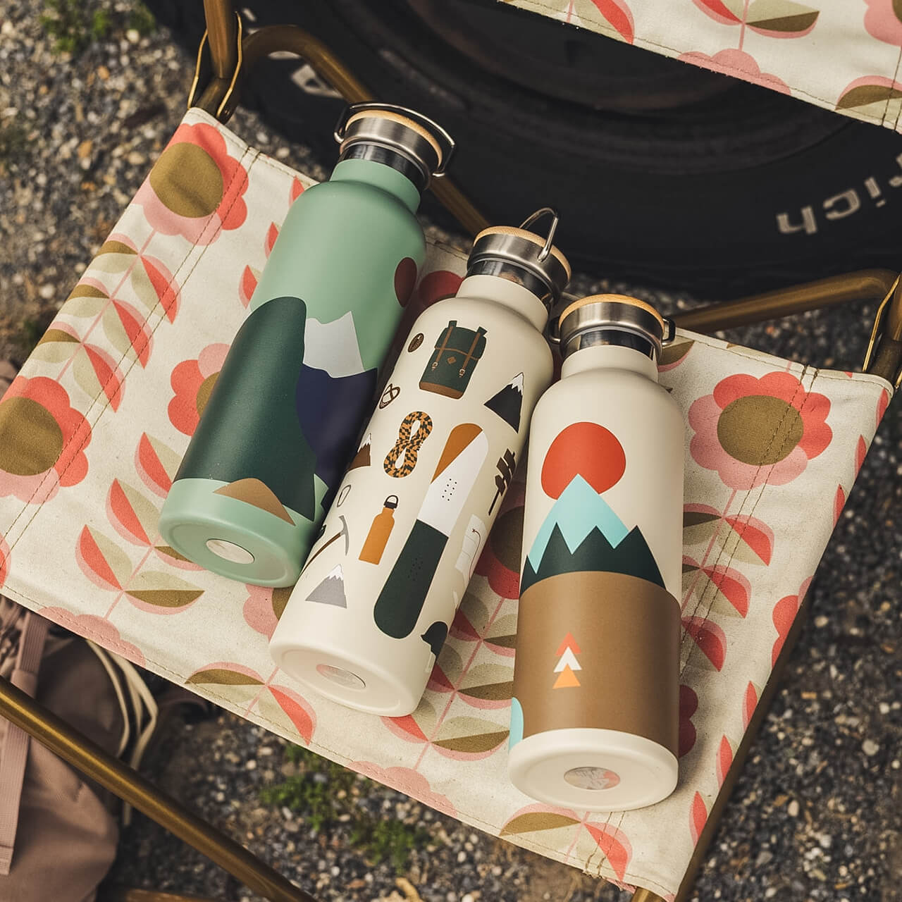 Isolierte Flasche All you need