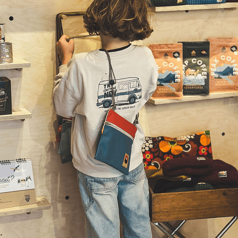 Abenteuertäschchen Bergmotiv