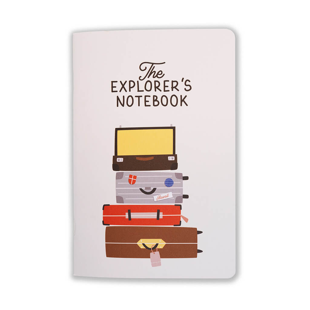 The Explorer's Notebook - Suitcase Journey