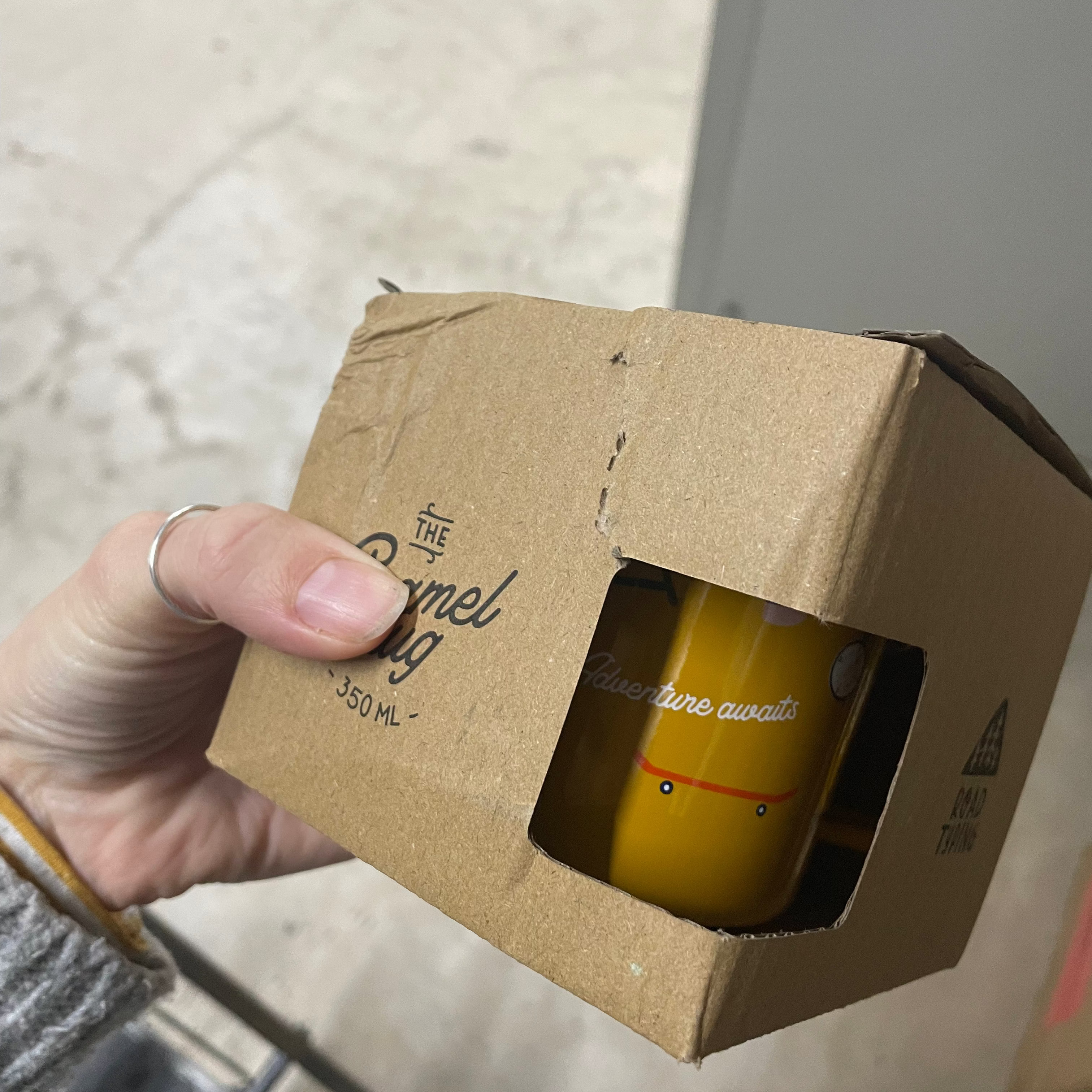 2. Wahl - Emaille Tasse Camp Stuff