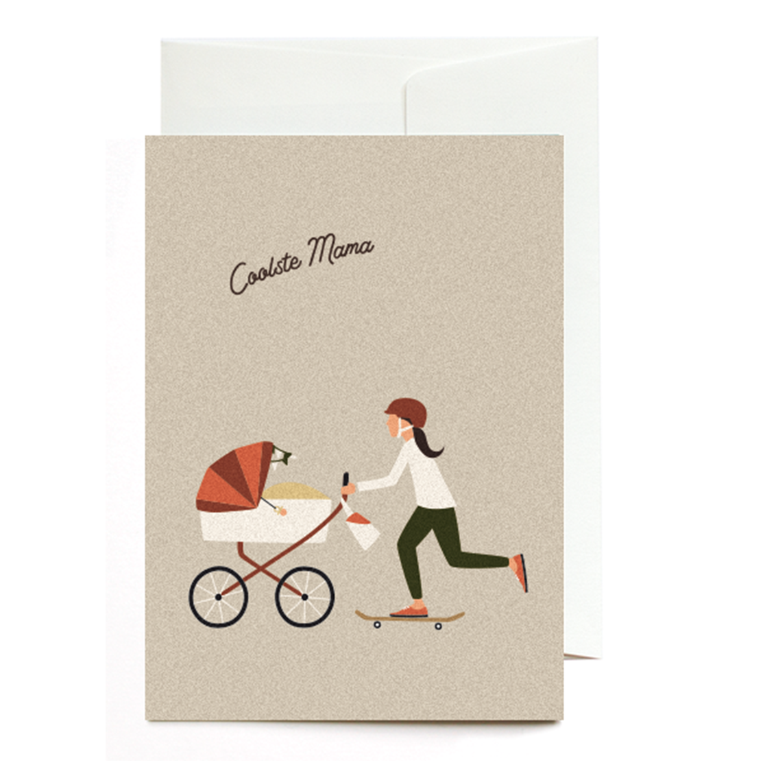 Greeting card Coolest Mom