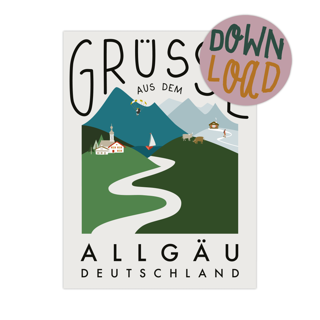 Print Allgäu for download