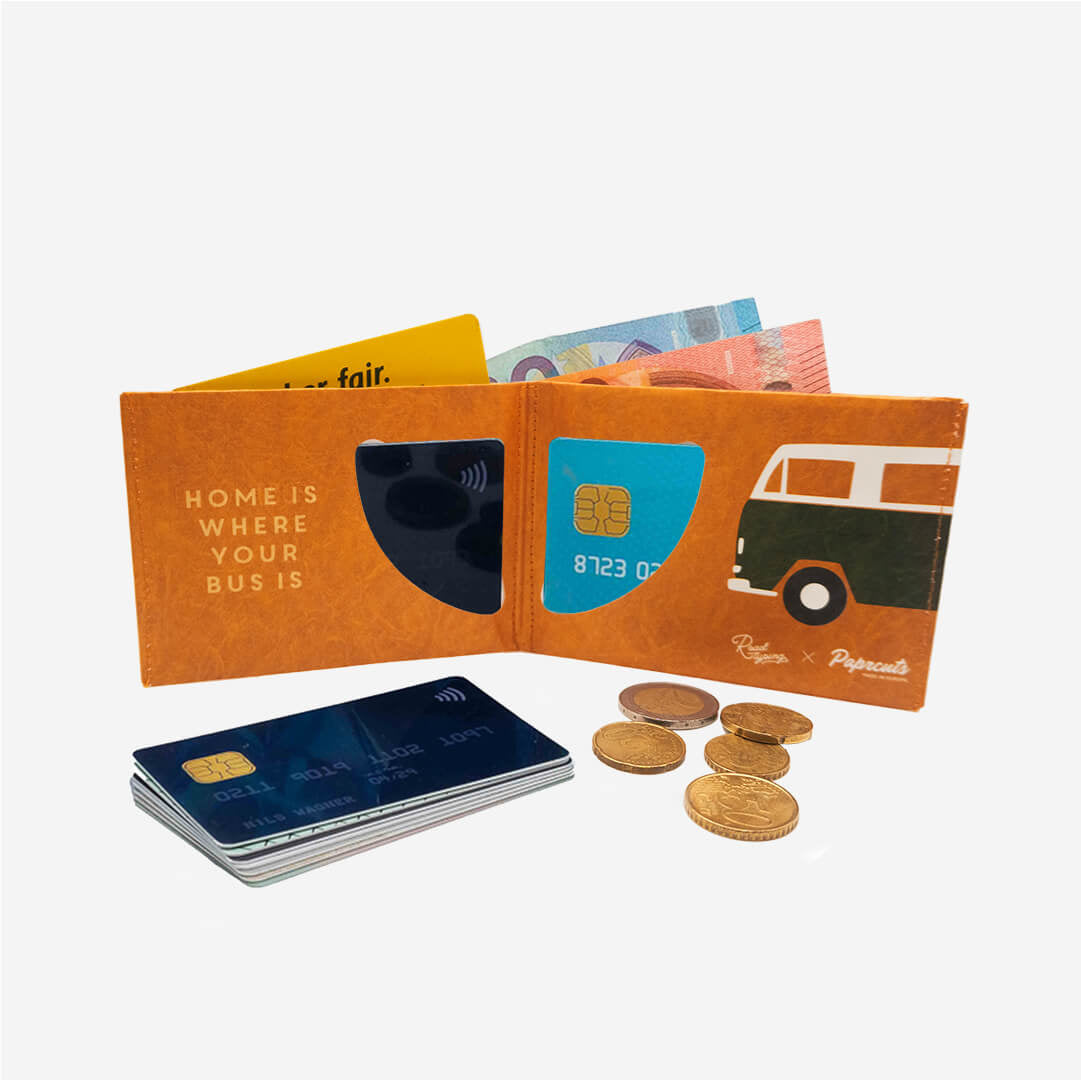 Portmonnaie / Geldbörse / Geldbeutel mit RFID von Paprcuts