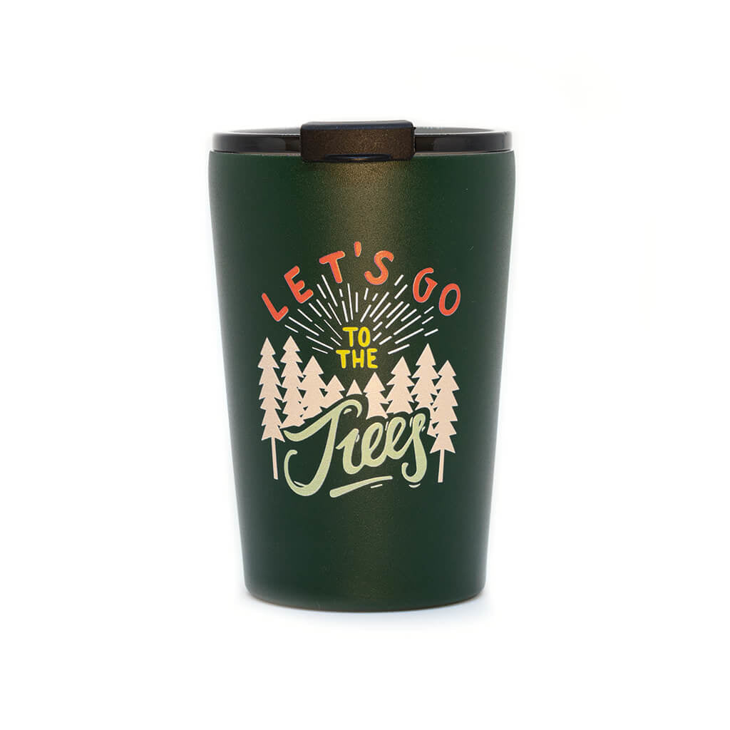 To-go cup Let's go to the trees